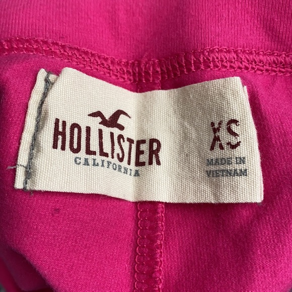 Hollister Hot Pink and Grey Leggings - Picture 3 of 3